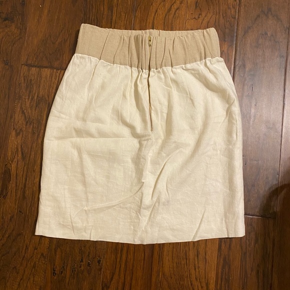 Loeffler Randall Linen Skirt - Picture 2 of 5